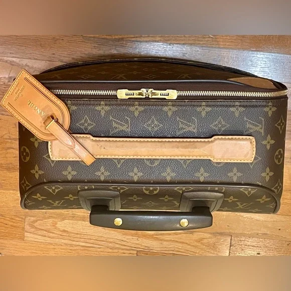 Louis Vuitton LV Monogram Pégase 45 Carry-on Roller Bag, Vintage, EUC - Picture 7 of 16